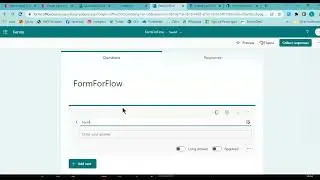 Lesson6-Forms to Excel Flow- Power Automate 1000 Videos