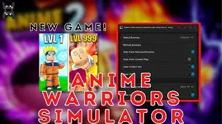 [NEW] ANIME WARRIORS SIMULATOR 2 SCRIPT AUTO FARM AUTO EGG DUNGEON SHOP QUEST COLLECT!
