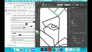 Straight lines practice (in Illustrator)