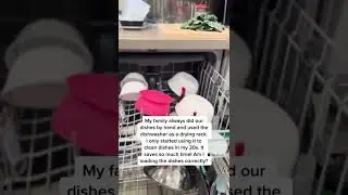 I Didn’t Use a Dishwasher Until my 30s! 🫠 #shorts
