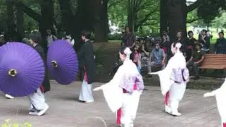 よさこい祭りin光が丘公園　パレード2（着物女性）