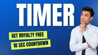 10 Second Royalty-Free Green Screen Countdown Timer