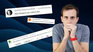Je Réponds (SANS filtre) à VOS Commentaires !