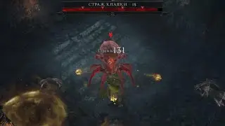 Diablo IV - Страж кладки против Варварихи - The Guardian of the Masonry against a Barbarian