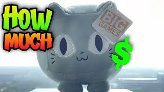 How much You Cost For A Huge Cat PLUSHIE Pet Simulator X 🧸