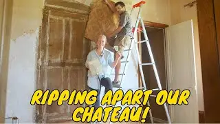 RIPPING APART our MEDIEVAL CHATEAU