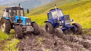 OFF-ROAD Трактор Беларусь МТЗ 1221 и Трактор Беларусь МТЗ 82