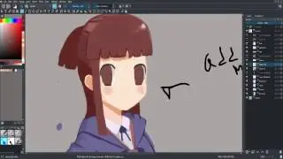 Little Witch Academia: Akko Kagari | Krita Anime Speedpaint