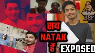Ankush Father Death EXPOSED - NOOB GAMER BBF LIVE ne kiya Ankush The Vlogs ko EXPOSED |SAB NATAK HAI