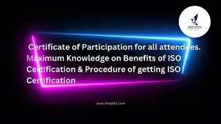 ExcellentiQ First Free Training Session on Fundamentals of ISO 