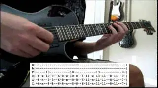 Seether - Desire For Need guitar cover WITH TABS