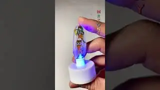 Make GUMI Vocaloid keychain from Shrinky dinks 