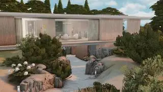 Modern Family House / The Sims 4 / no cc / stop motion