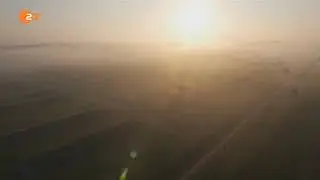 Flug über das Konzentrationslager Auschwitz Birkenau