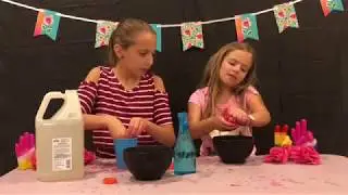 Testing Slime Bath bombs!