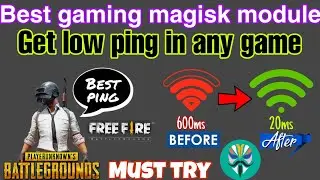 The Best module for gaming 🔥|| Most useful module for gamers || How to get low ping in pubg