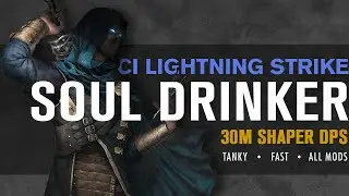 Soul Drinker Lightning Strike Assassin Destroys All Content | PoE 3.18 Build Guide