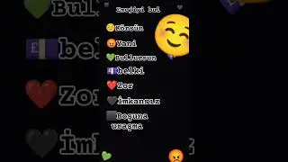 Emoji bul?