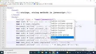 String Methods   I -  Javascript  Made Easy