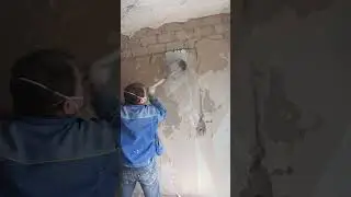 демонтаж штукатурки