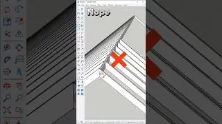 Sketchup Tutorial: Master Making Roof Structure 