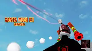 Cyber Santa Unleashed: Santa MechKII's Snowball Fury in Trollge Conventions! 🎅❄️
