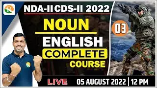 Noun for nda | NDA crash course | English classes for cds | English crash course for nda
