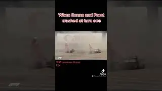 When Senna and Prost crashed at turn one... | F1 Japan 1990
