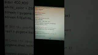 using pygame in python 