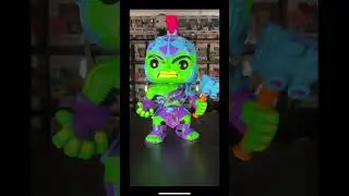 10” Marvel Funko Pops. 