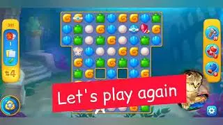Fishdom 2022, no boosters, level  391 -  прохождение без бустеров,  391 уровень.