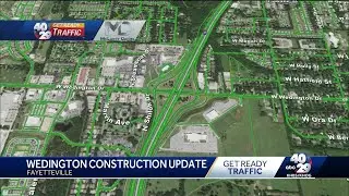 I-49 project at Wedington Drive expected to wrap up this year