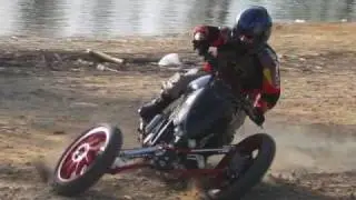 TreMoto Monstrosity 620 Ducati Leaning Reverse Trike Promo 2