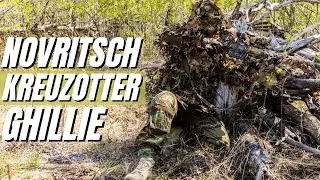 Novritsch Kreuzotter Ghillie Jacket and ASU Combat Pants - LIGHTWEIGHT and EFFECTIVE Concealment