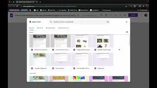 Importing Questions on a Google Form.