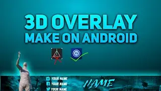 how to make 3D character animated overlay on android | animation tutorial | Kinemaster & PSCC