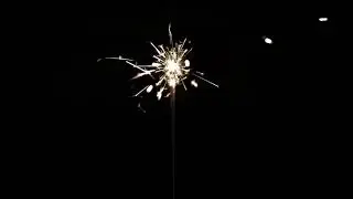 CHRISTMAS Sparklers Alpha green sreen 4k