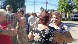 Танцы под гармонь 🪗 в парке Гомеля.