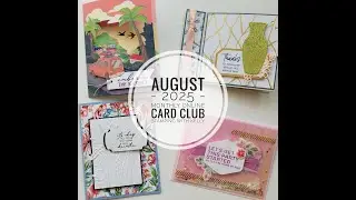 2025 August Monthly Online Card Club