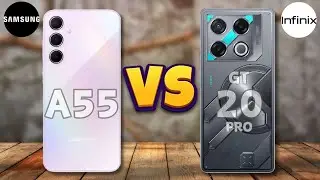 Samsung Galaxy A55 Vs Infinix GT 20 Pro | Full Comparison 🔥