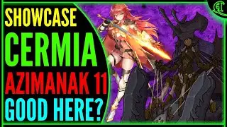 Cermia Azimanak 11 Auto Team (GOOD HERE?) Epic Seven A11 Epic 7 PVE Gameplay Review E7