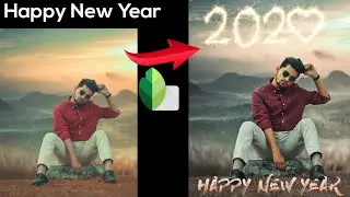 Snapseed Happy New Year 2020 Photo Editing | snapseed stylish dp editing | snapseed dark tone effect