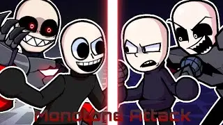 Reincarnated Overload - Monotone Attack FNF but its S.O and Reincarnate