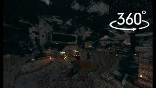 POV you explore an acient city in minecraft #minecraft #360 #360video