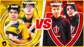 Khanada vs Peterbot TOXIC 2v2 ft. Pgod & Alliege