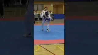 テコンドー女子 蹴り技