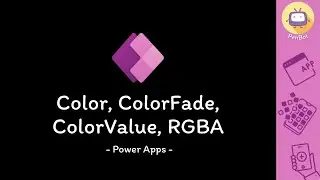 Power Apps - Color Functions