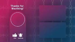 Youtube End Screen Animation V12