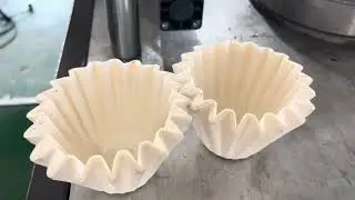 Semi-automatic paper cup forming machine disposable coffee filter making machine