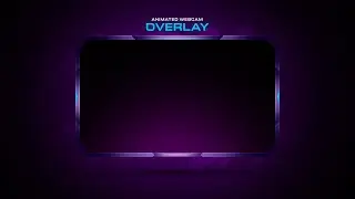 Animated Webcam Overlay Template 2023 || Clean Animated Webcam Overlay